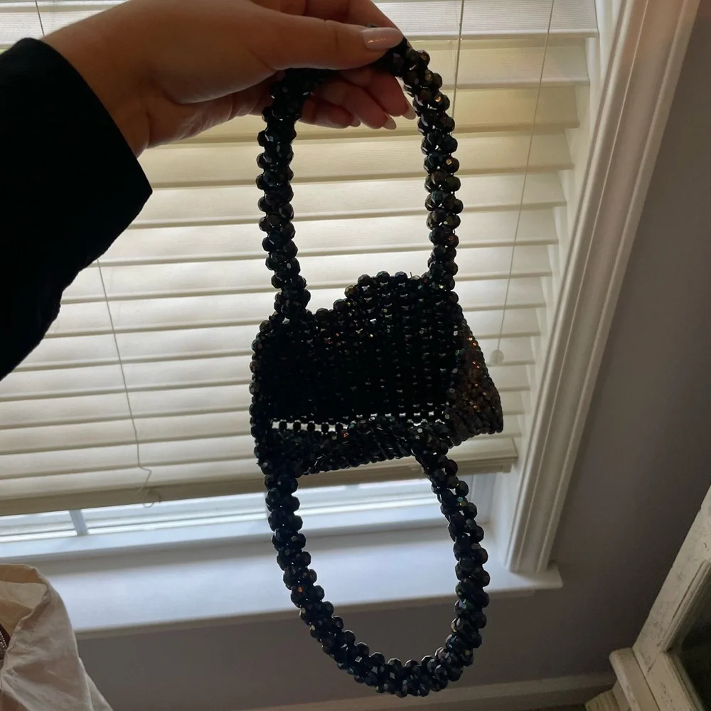Free People beaded iridescent bag - Picture 3 of 4